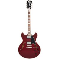 Гитара полуакустическая D'Angelico Premier DC Burnt Red