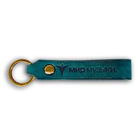 Брелок с логотипом Мир Музыки, цвет бирюзовый МИР МУЗЫКИ KM5
