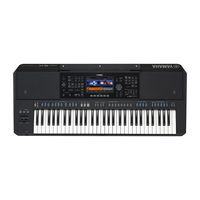 Синтезатор с автоаккомпанементом Yamaha PSR-SX720+