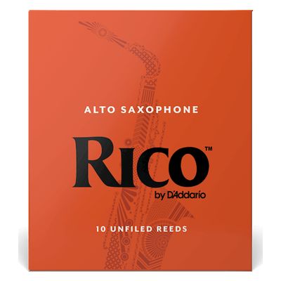 Трости для альт-cаксофона, rico №2,5 (10 шт) Rico RJA1025