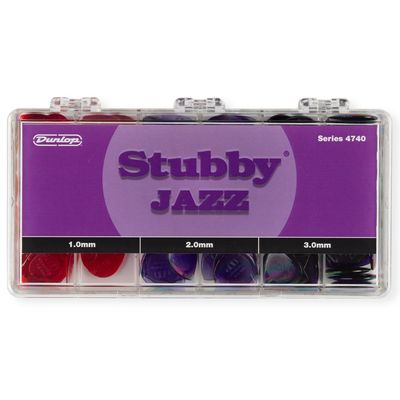 Медиаторы Dunlop 4740 Stubby Jazz Display