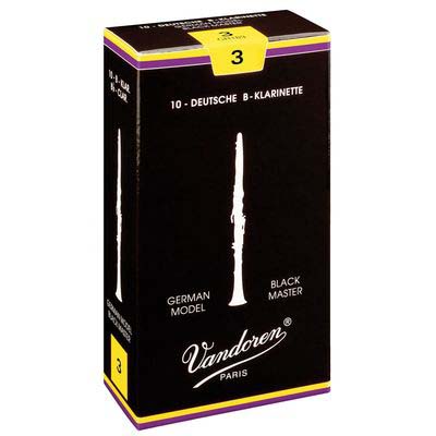 Трости для кларнета Vandoren Black Master 2.5 10-pack (CR1825)