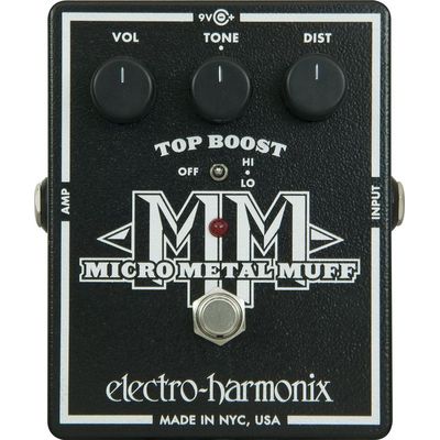 Гитарная педаль Distortion Electro-Harmonix Micro Metal Muff