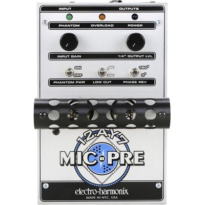 Микрофонный предусилитель Electro-Harmonix 12AY7 Mic Pre-Amp