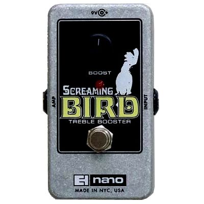 Гитарная педаль Бустер Electro-Harmonix Nano Screaming Bird