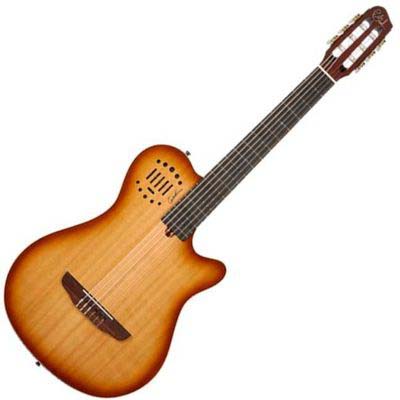 Электроакустическая Solidbody гитара Godin MULTIAC GRAND CONCERT DUET AMBIANCE LBHG