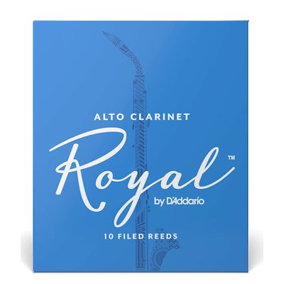 Трости для альт-кларнета, Royal №1,5 (10 шт) Rico RDB1015