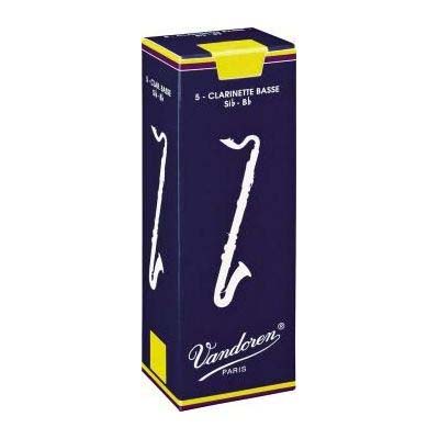 Трости для бас-кларнета, традиционные №1 (5 шт) Vandoren Traditional 1.0 5-pack (CR121)