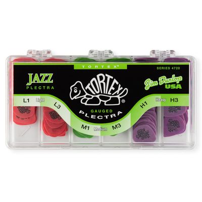 Медиаторы Dunlop 4720 Tortex Jazz III Display