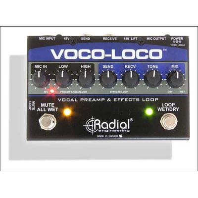 Микрофонный предусилитель Radial Voco-Loco