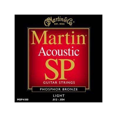 Струны для акустических гитар 12-54 Martin 41MSP4100PK3
