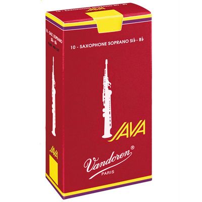 Трости для сопрано-саксофона Vandoren Java Red Cut 2.0 10-pack (SR302R)