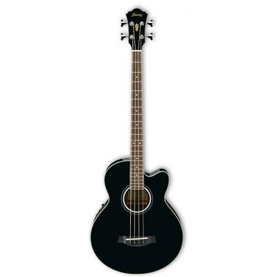 Акустическая бас-гитара Ibanez AEB8E Black