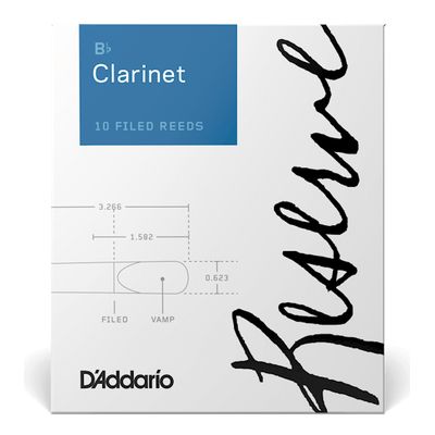 Трости для кларнета bb, reserve №2 (10 шт) D`Addario DCR1020