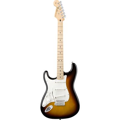 Электрогитара на левую руку Fender Standard Stratocaster LH MN Brown Sunburst Tint