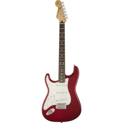 Электрогитара на левую руку Fender Standard Stratocaster LH RW Candy Apple Red Tint