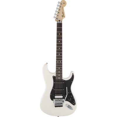 Электрогитара Fender Standard Stratocaster RW HSS Floyd Rose Olympic White