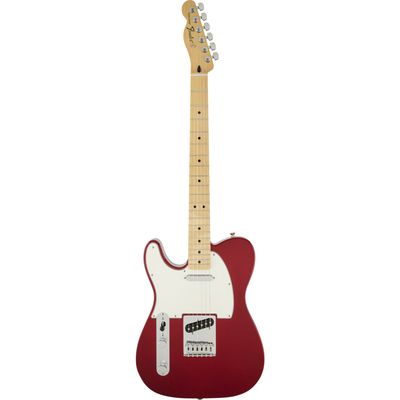 Электрогитара на левую руку Fender Standard Telecaster LH MN Candy Apple Red Tint