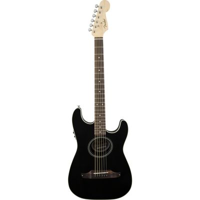 Шестиструнная электроакустическая гитара Fender Stratacoustic Black V2