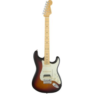 Электрогитара Fender American Elite Stratocaster HSS Shawbucker MN 3-Color Sunburst