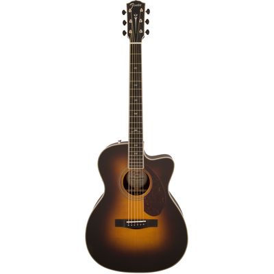 Электроакустическая гитара Fender PM-3 Deluxe Triple SBST