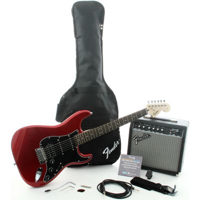 Комплект с электрогитарой Squier Affinity Strat HSS & Frontman 15G Amp Candy Apple Red