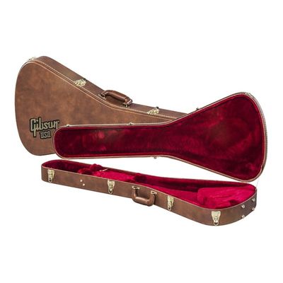 Кейс для электрогитары Gibson Hard Shell Case FLYING V Historic Brown
