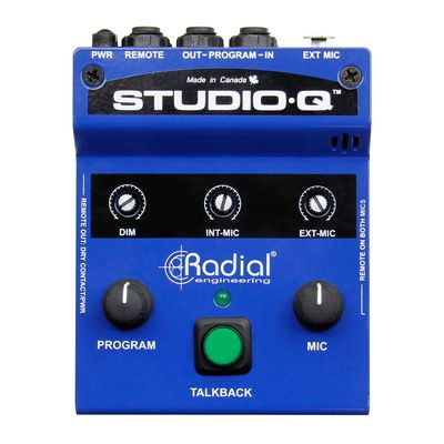 Компактная система студийного talkback Radial StudioQ