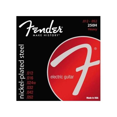Струны для гитары Fender STRINGS NEW SUPER 250H NPS BALL END 12-52