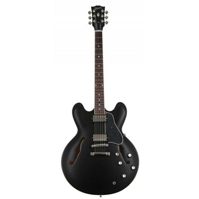 Электрогитара Gibson 2019 ES-335 SATIN TRANS BLACK