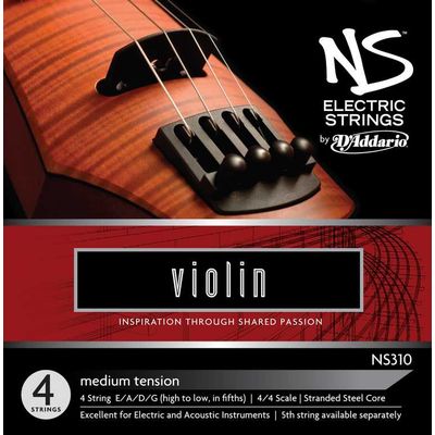 Комплект струн для электрической скрипки D'Addario NS310