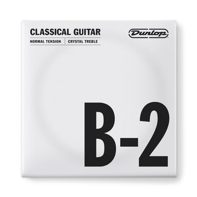 Струна для классической гитары Dunlop DCY02BNS Nylon Crystal Treble B-2
