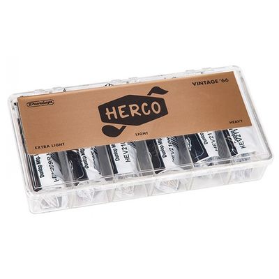 Коробка с медиаторами Herco HEV2000 Vintage ’66 Display