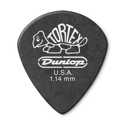 Медиаторы Dunlop 482P114 Tortex Pitch Black Jazz III 12Pack