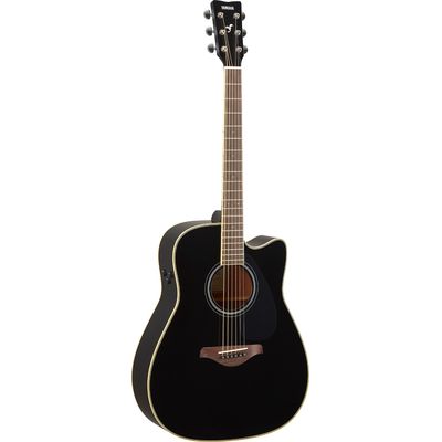 Трансакустическая гитара Yamaha FGC-TA BL