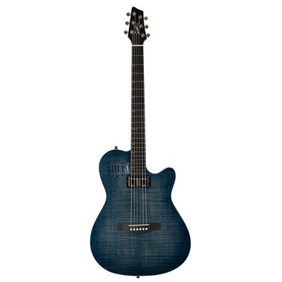 Гитара электроакустическая Godin A6 ULTRA Denim Blue Flame