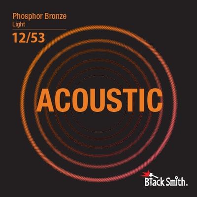 Струны для акустической гитары BlackSmith Phosphor Bronze Light 12/53