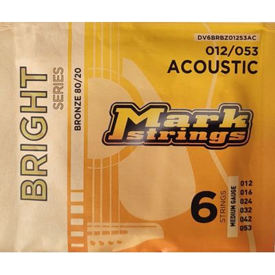 Гитарные струны Markbass Bright Series DV6BRBZ01253AC