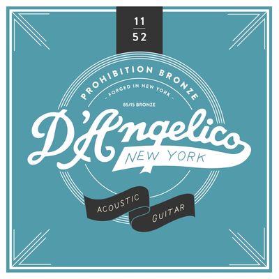 Cтруны для акустической гитары D'Angelico Acoustic 1152