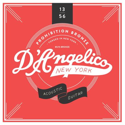 Cтруны для акустической гитары D'Angelico Acoustic 13'S