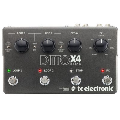 Гитарная педаль эффектов TC Electronic Ditto x4 Looper