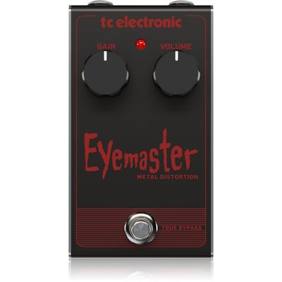 Гитарная педаль эффектов TC Electronic EYE MASTER METAL DISTORTION
