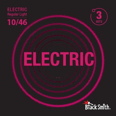 Струны для электрогитары BlackSmith Electric Regular Light 10/46 3 Sets