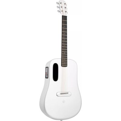 Трансакустическая гитара с чехлом Lava ME 4 38 White