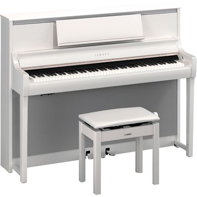 Цифровое пианино с банкеткой Yamaha CSP-295PWH