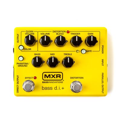 Басовая педаль Предусилитель + директбокс. MXR M80Y Bass D. I. +