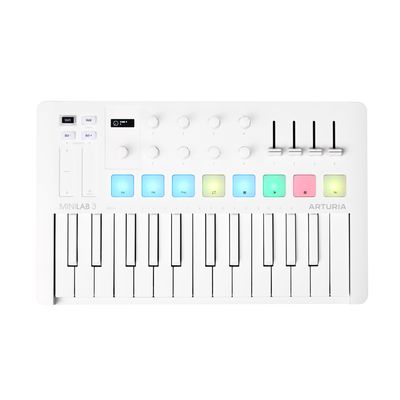 Миди клавиатура Arturia MiniLAB 3 Alpine White