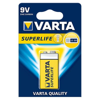 Батарейка крона Varta Superlife 6F22/1604 9V