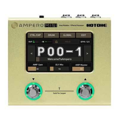 Процессор эффектов Hotone Ampero Mini (Mustard)