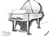 Рояли и пианино Sauter серии Peter Maly Edition в московском салоне «Мир Музыки»
